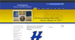 Desktop Screenshot of huntingdonschools.net